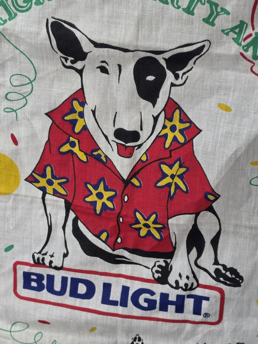 Vintage 80'0 Spuds Mackenzie Bandana